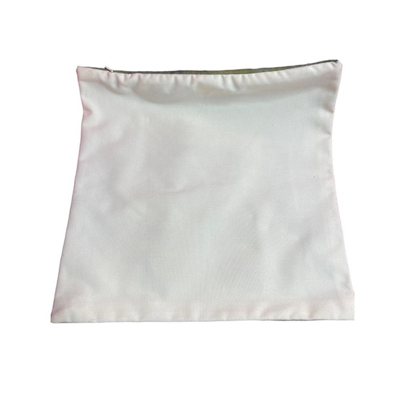 Danbury Mint Chickadees and Lilacs Pillow Cover Sz 14.5 - Picture 2 of 4